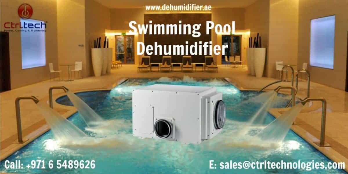 Swimming pool dehumidifier