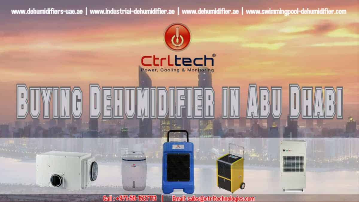 dehumidifier in Abu Dhabi, UAE.