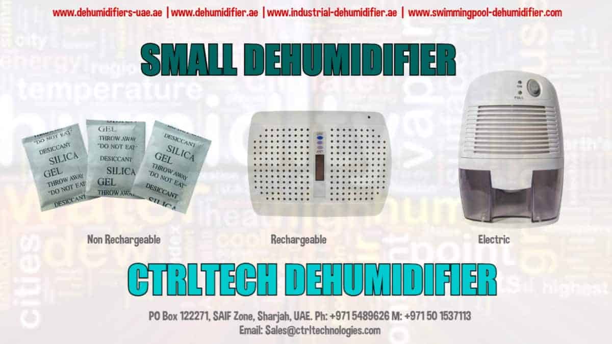 Mini Dehumidifier which is compact & small.